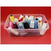 Image 1 : Box of Assorted Spools of Thread