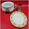 Image 1 : Royal Crown Myotts Oval Plate, Chamber Pot Made in England, & Wood & Sons Toby Jug