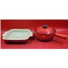 Image 1 : Le Creuset Lidded Pot & Casserole Dish