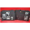 VTG 1940's Leather Photo Album w/ Photographs