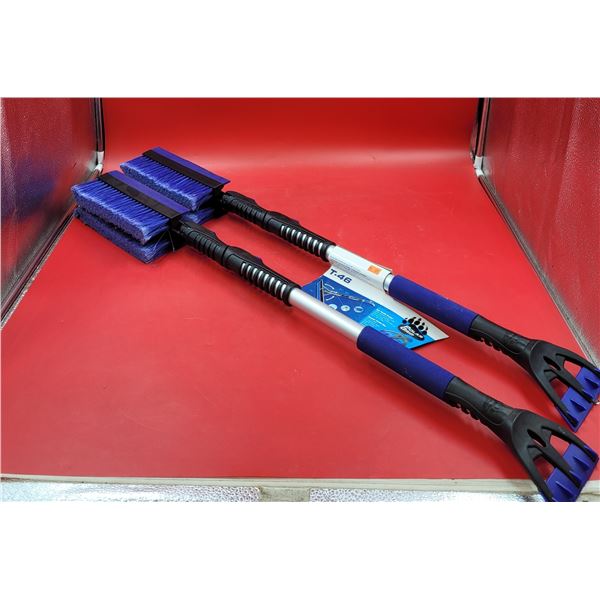 2 Polar Grip T-46 Snow Scrapers/Brushes