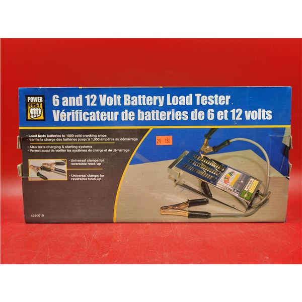 Power Fist 6 And 12 Volt Battery Load Tester