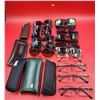 Image 1 : Lot of Assorted Sunglasses & Readers w/ Aviator, Classic, Round, & More