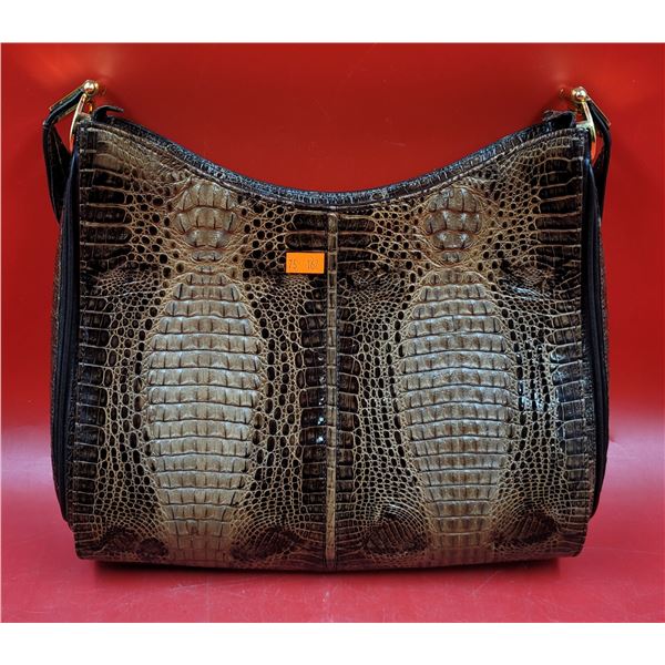 Embossed Leather Purse