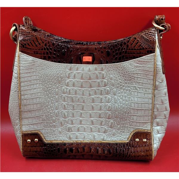 Brahmin Embossed Leather Purse