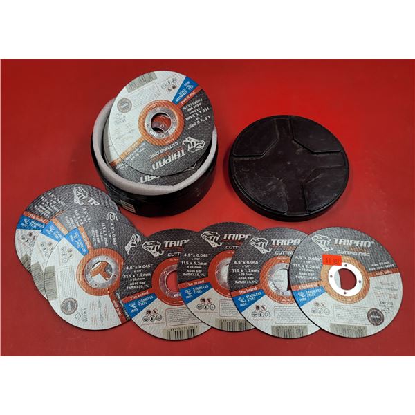 Lot of Taipan Stainless Steel 4.5" x 0.045" x 7/8" Cutting Discs