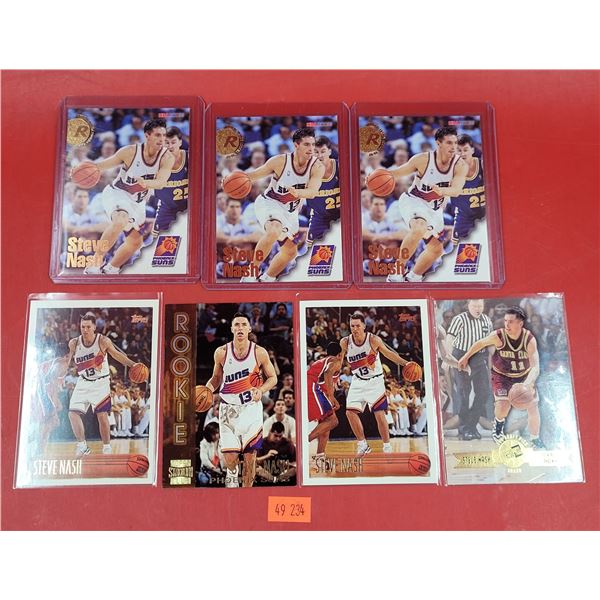 Lot of Steve Nash Suns Basketball Cards