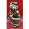 Image 1 : Signed Ceramic Monkey Statue