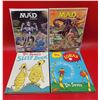 2 1990's Mexican Mad Magazines & 2 VTG Dr. Seuss Books