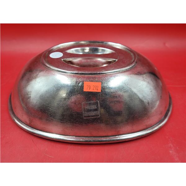 VTG 1930's Silver Soldered Hotel Vancouver Serving Dish