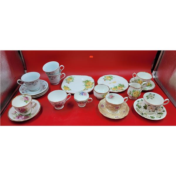 Lot of Assorted China w/ Royal Albert, Paragon, & More