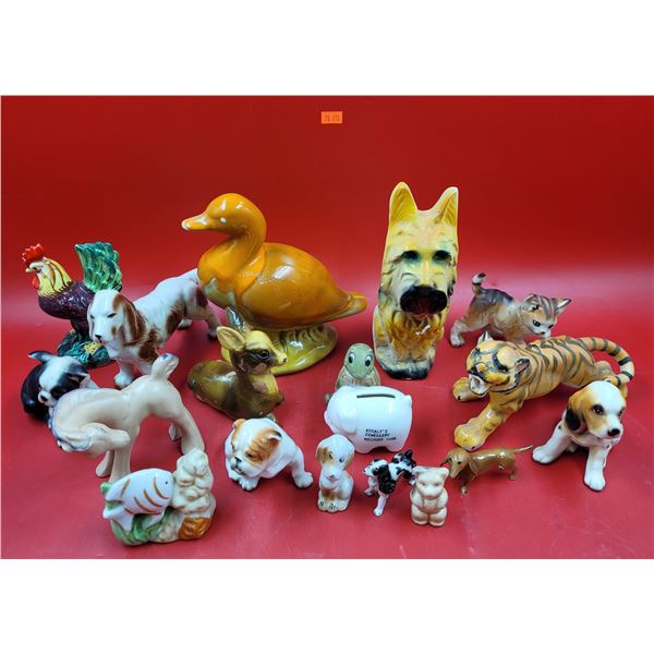 VTG Ceramic Figurine Lot