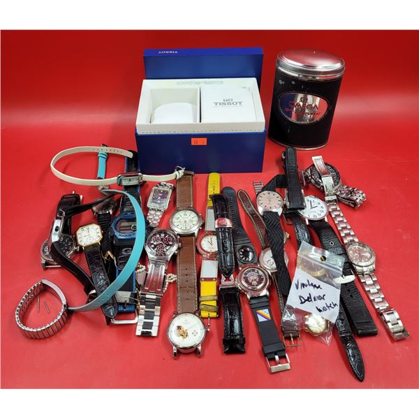 Assorted Watch & Parts Lot