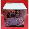 Image 1 : Christopher Stuart 4-Place Setting Dish Set w/ Dinner Plates, Soup Bowls, Cups, Saucers, & More