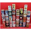 Lot of Sealed VTG Beer Cans w/ Olympia, Colt 45, Molson Canadian, Coors, & More