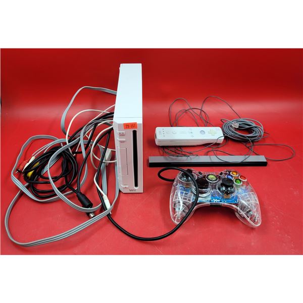 Wii Console, Wii Remote, & Xbox Controller