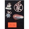Image 1 : 4 Sterling Charms & Pendants