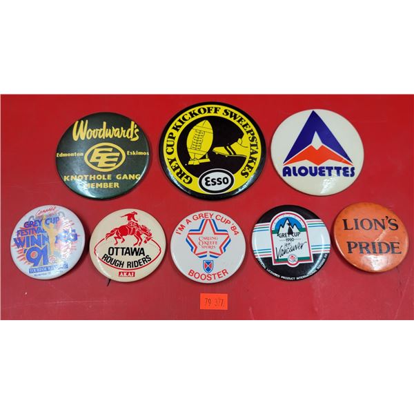 VTG CFL & Grey Cup Pins/Badges