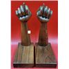 Image 2 : Teak Fig Sign Bookends