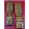 Image 1 : 2 Wooden Tiki Idols
