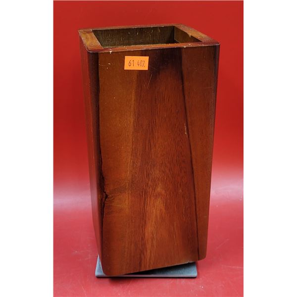 MCM Teak Utensil Holder