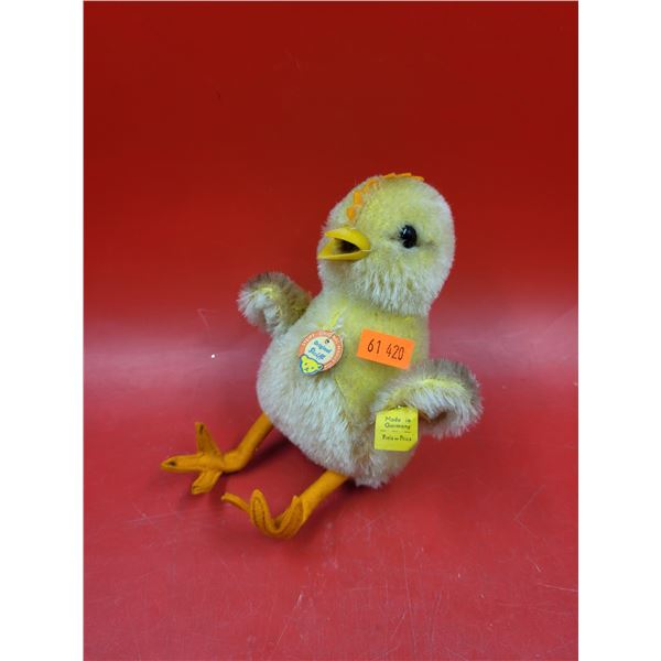 VTG Original Steiff Chick Plush Made in Germany