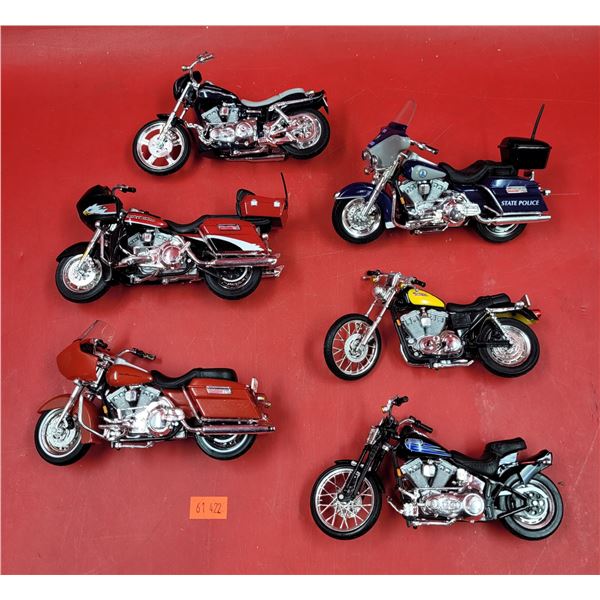 Lot of Assorted Maisto Diecast Harley-Davidson Motorcycles