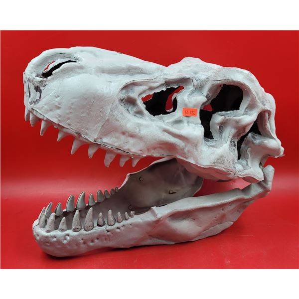 Plastic Battery-Powered T-Rex Skull