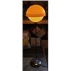 Image 2 : MCM Atomic/Space Age Floor Lamp w/ Yellow Shade