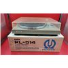 Image 1 : Pioneer PL-514 Stereo Turntable/Record Player
