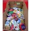 Image 1 : Lot of Assorted VTG Buttons/Pins