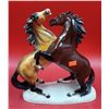 Image 1 : Cortendorf Two Rearing Horses Figurine Made in Western Germany