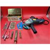Image 1 : Mastercraft Angle Grinder & Hardware Lot