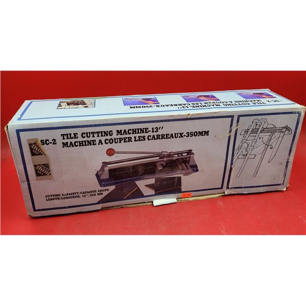 Walton Tool Co. 13" Tile Cutting Machine