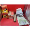 Hardware & Tool Lot w/ Sandpaper, 2 1/4" Nails, Fasteners, & More