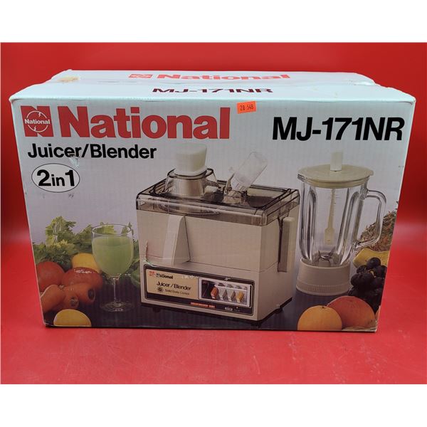 National 2-in-1 Juicer/Blender