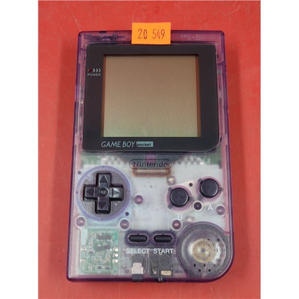 Nintendo Game Boy Pocket w/ Elite Boy Gaming Cartridge