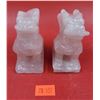 Image 1 : Carved Rose Quartz Dragon Figurines