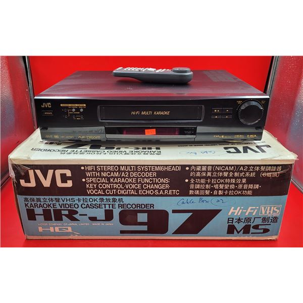 JVC Karaoke Video Cassette Recorder