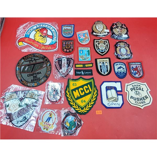 Assorted VTG Patches