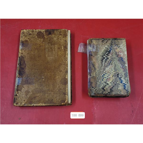 2 Antiquarian 1800s Books