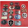 Image 1 : Lot of Assorted Metal Belt Buckles w/ Bottle Openers, Puma, Superman, & More