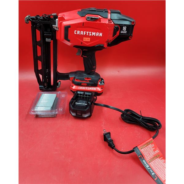Craftsman 16-Gauge Finish Nailer w/ Nails & Charger