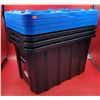 Image 1 : Lot of Mastercraft 45L Storage Boxes