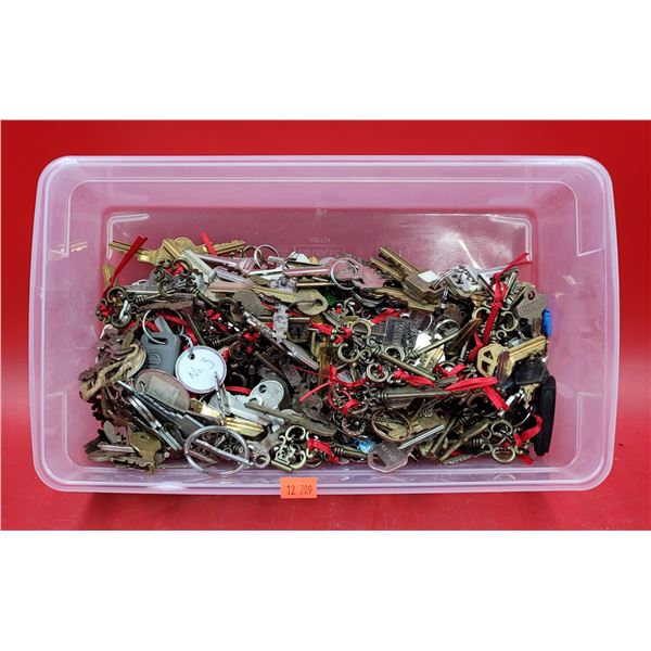 Lot of Assorted VTG Keys