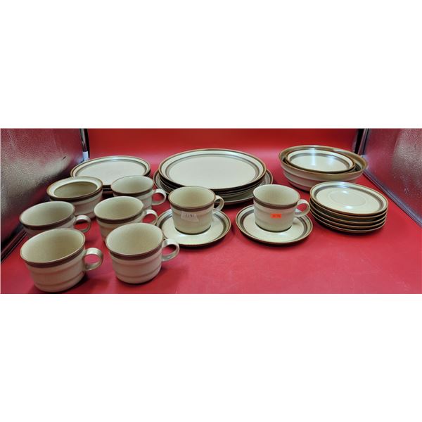 Lot of Assorted Countryside Stoneware Dishes Made in Japan