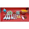 Image 1 : Asian Kitchen & Home Lot w/ Hello Kitty Bowls, Hello Kitty Spoon Rests, Tea Set, & More