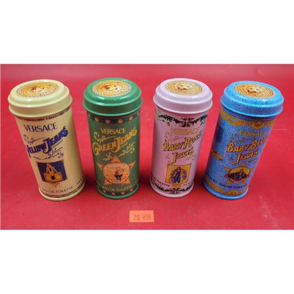 Assorted Versace Jeans Mini Collector's Bottles & Cases