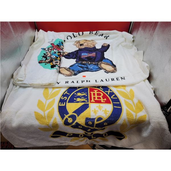 2 Polo Ralph Lauren Towels & Disney Towel