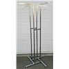 Image 1 : Floorstanding 4-Way Clothing Rack